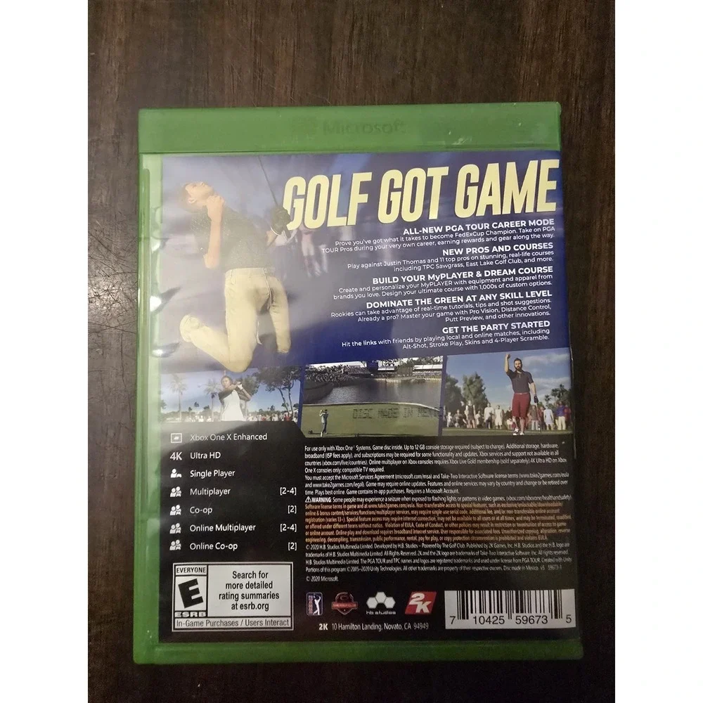 PGA Tour 2K21 Xbox‎ One Game TESTED
